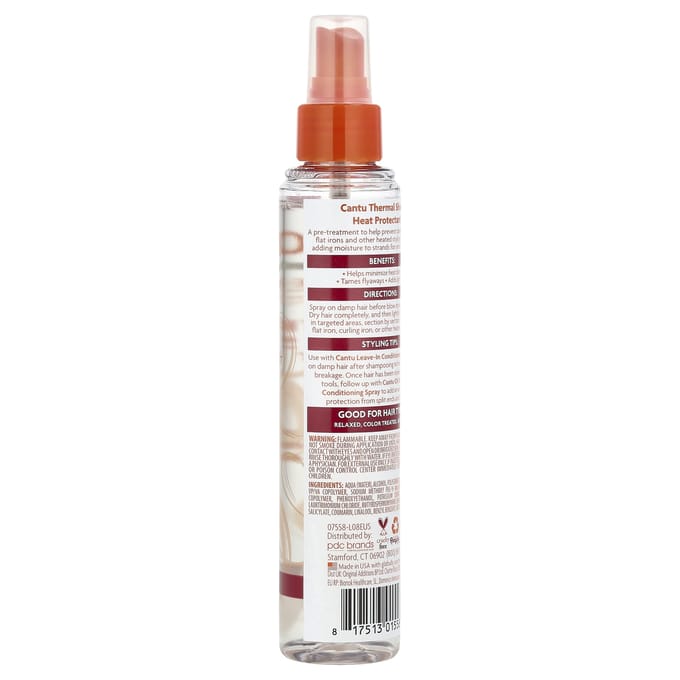 Cantu, Shea Butter, Thermal Shield Heat Protectant, 5.1 fl oz (151 ml) beige