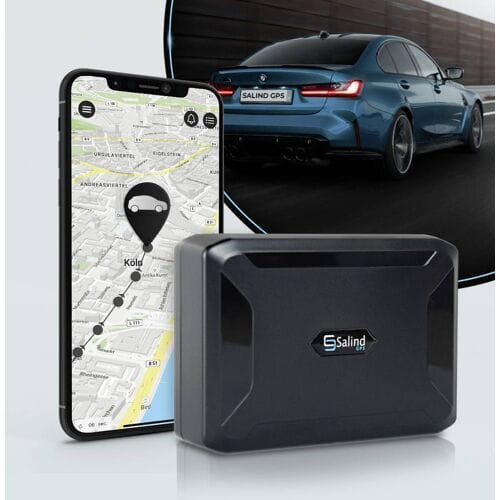 Salind GPS SALIND 11 GPS-tracker Voertuigtracker Zwart 1 stuk(s)