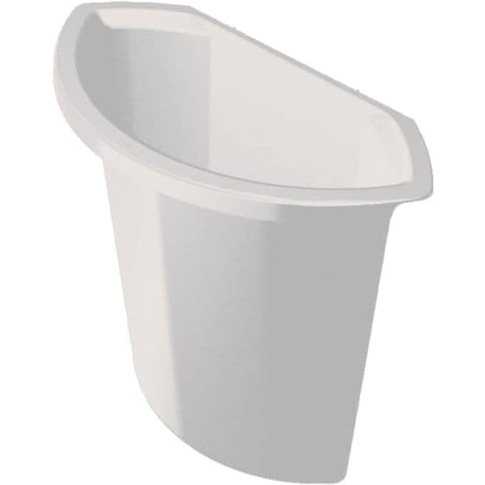 HELIT Inzetbakje - 6 liter - Kunststof - Lichtgrijs