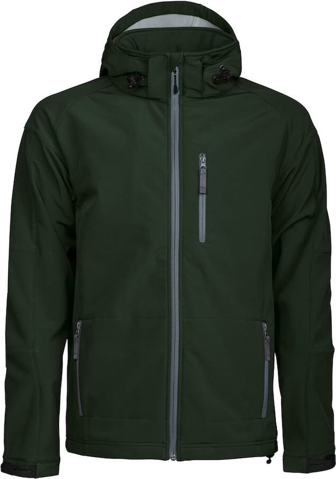 D.A.D SOFTSHELL TULSA 150862 - Donker Groen - S