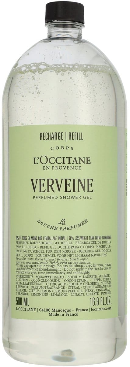 L'Occitane Verveine Shower Gel refill 500 ml