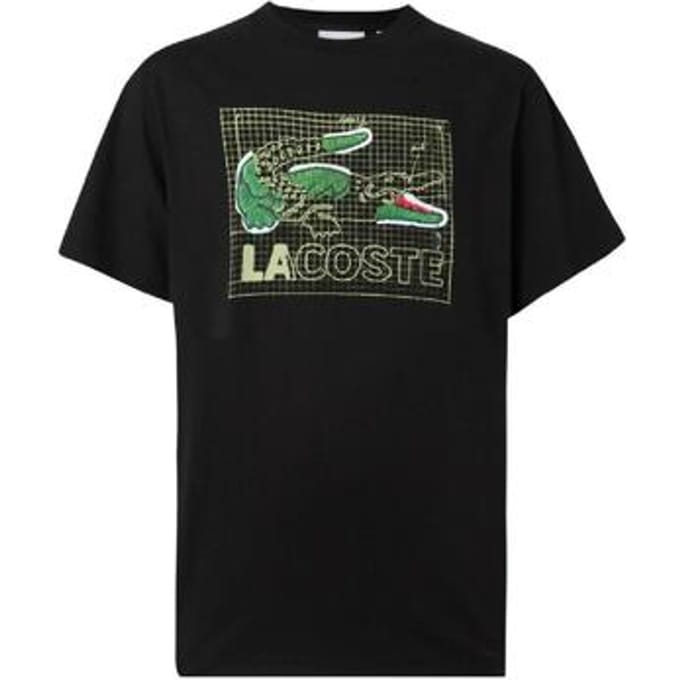 T-shirt Korte Mouw Lacoste Plan Graphic T-shirt