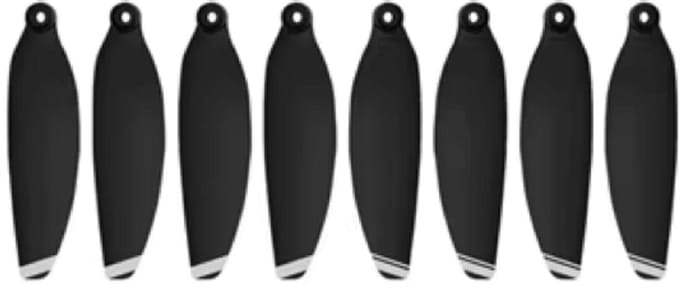 Propellers - DJI Mavic Mini - Zwart met Zilveren Punt