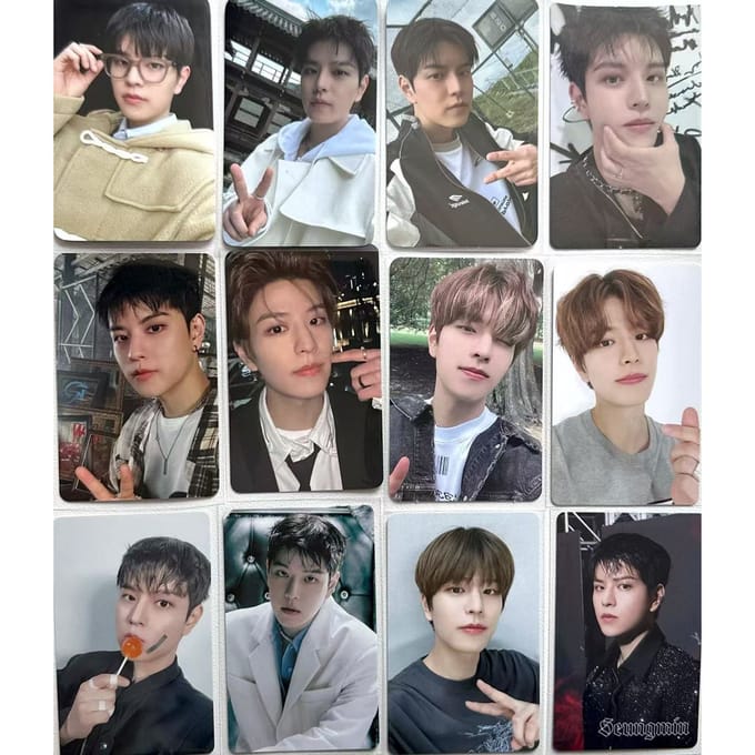Stray Kids Ensemble de cartes photo Seungmin 8pcs