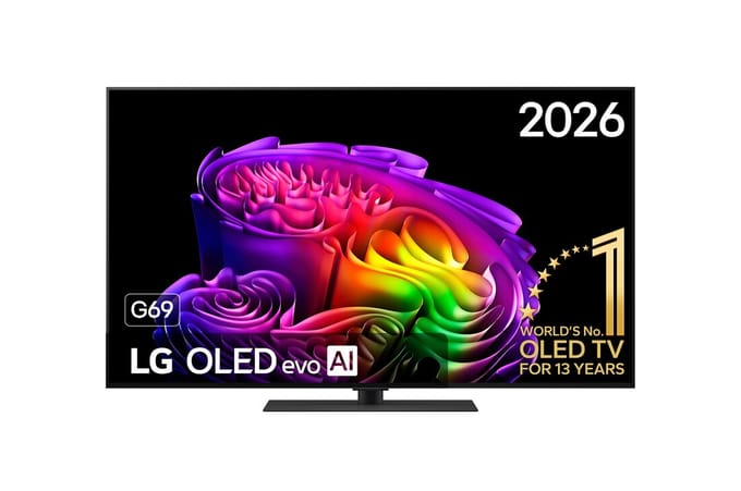 LG G6 OLED55G69LS - 55 inch - 4K OLED - 2026 - Met standaard - Smart TV
