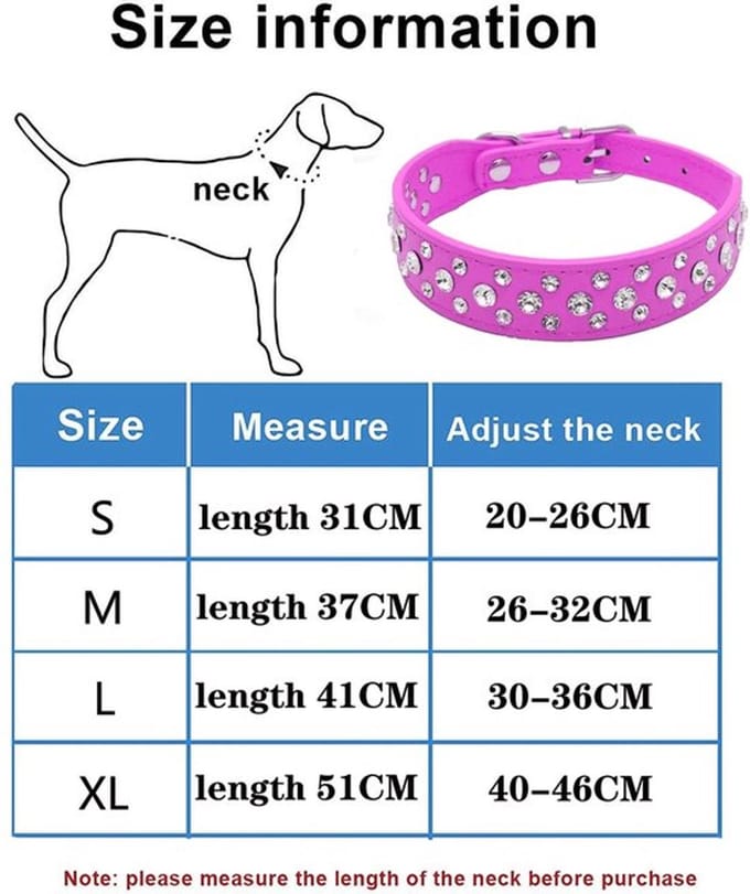 SolidChoice - Bling Strass Halsband - PU Lederen Halsband - Geel - Kristal Diamant