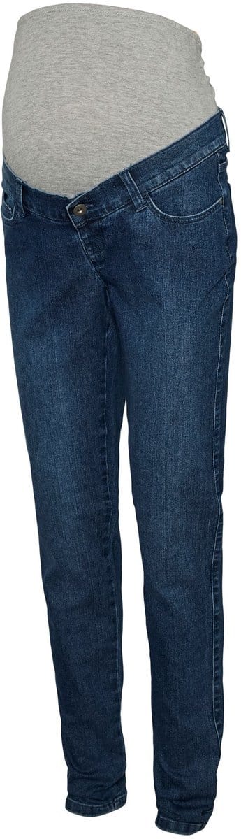 Mama Licious Slim fit zwangerschapsjeans Regular fit Mid waist Jeans