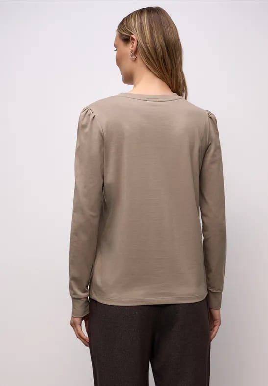 Shirt met rimpels