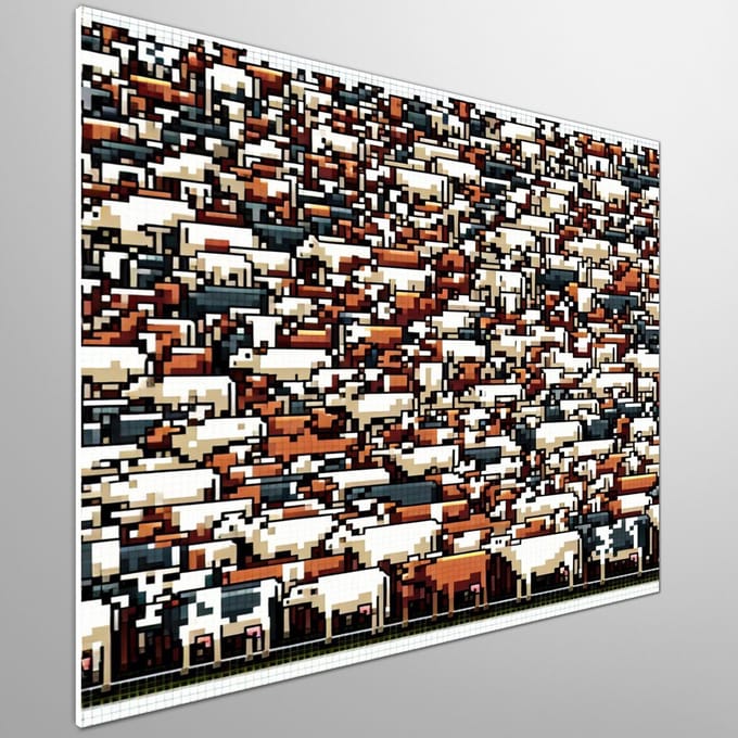 Kunstprint | Wanddecoratie | Forex | 75 × 75 cm