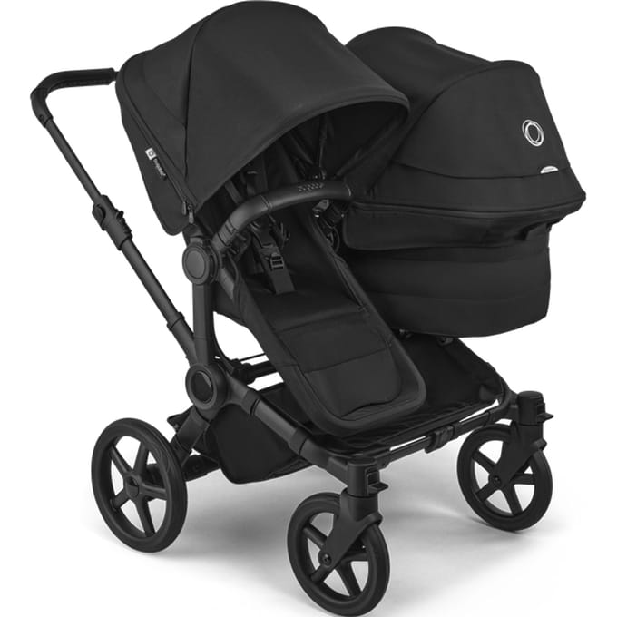 Bugaboo Donkey 6 Double Kinderwagen - Heritage Black Bekleding heritage black bekleding
