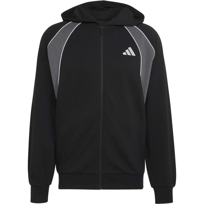 Hooded sweatshirt met rits adidas Seasonal Essentials Colorblock