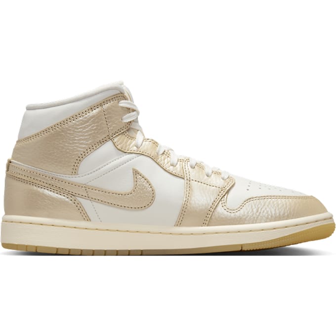 Nike Nike Air Jordan 1 Mid - Sneaker - Wit/Goud - HV5159-100 - Maat 41