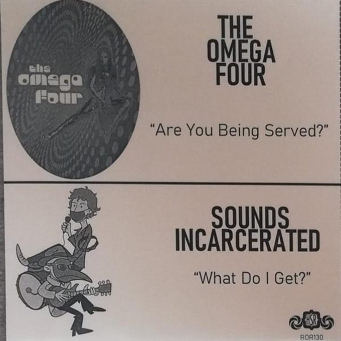 The Omega Four & Sounds Incarcerated - Are You Being Served?/What Do I Get? (7" Single)