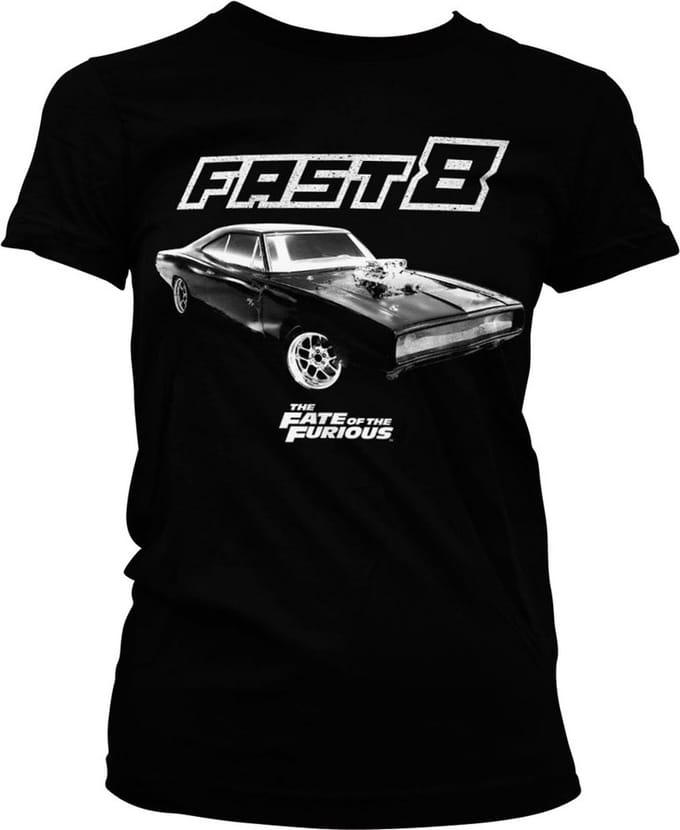 The Fast And The Furious Dames Tshirt -L- Dodge Zwart