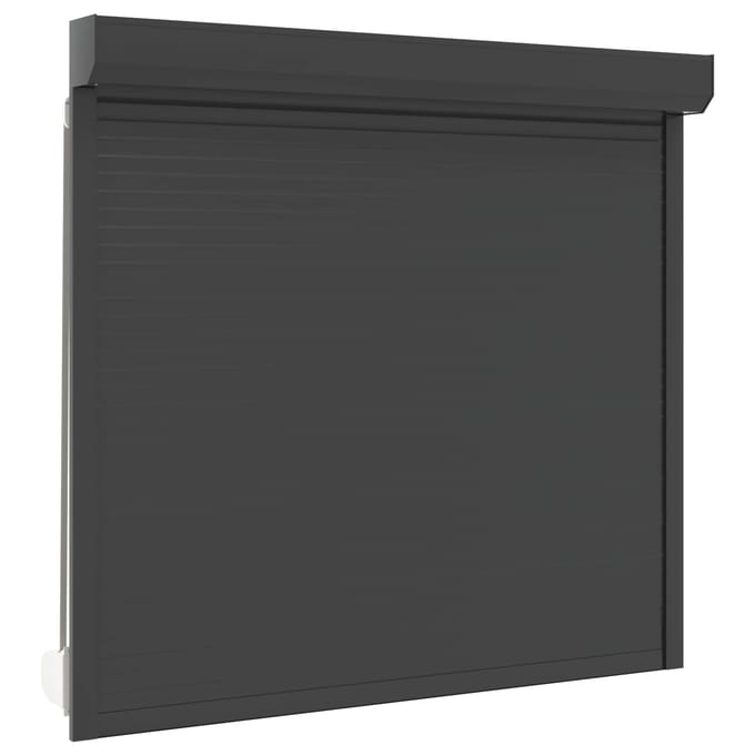 vidaXL - Rolluik - Antraciet - 160 - x - 150 - cm - Aluminium - en - polyurethaan