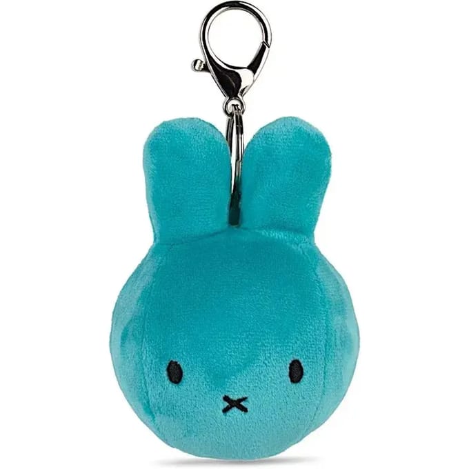 Bon Ton Toys Nijntje - Squish Ball keychain - Teal - 9 cm - 3,5''