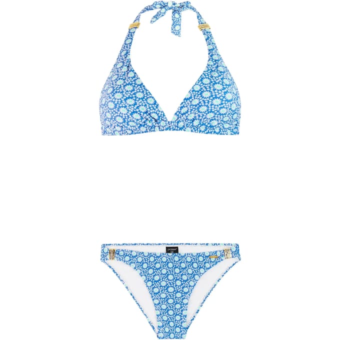 Protest PRTLina - Halter bikini set Dames - Koordsluiting - Uitneembare vulling - Medium dekking - Roze