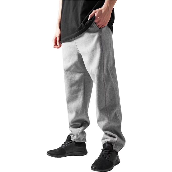 Urban Classics - Basic Heren joggingbroek - XS - Grijs