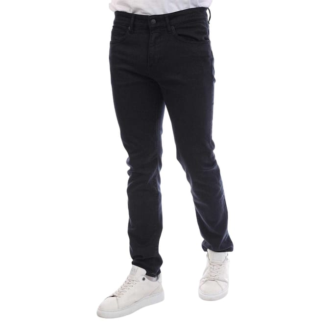 Boss Heren Delaware Katoen Slim Jeans (Donkerblauw)