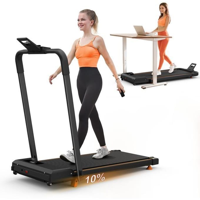 2-in-1 loopband - NEWTRAL - Opvouwbaar - 120 kg - Bluetooth - 10% helling