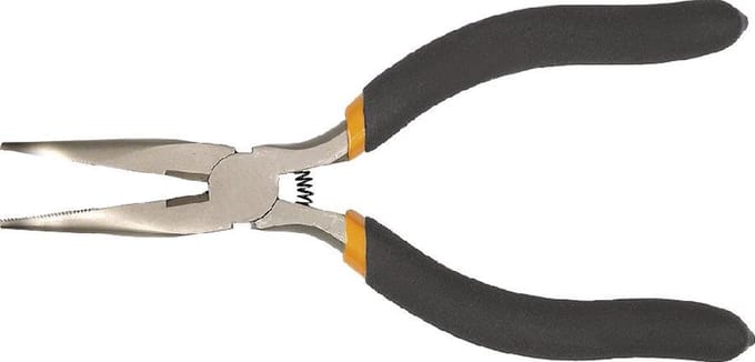 Gebogen punttang 130mm - Topex
