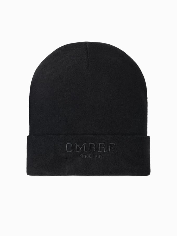 OMBRE Hoed - Effen Zwart ONE SIZE