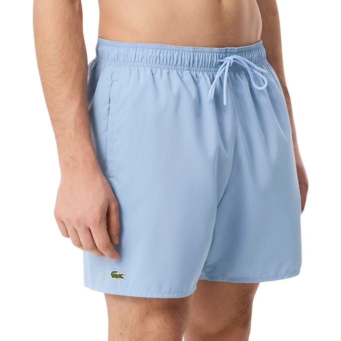 Lacoste Zwembroek Lichtblauw - Maat L - Heren