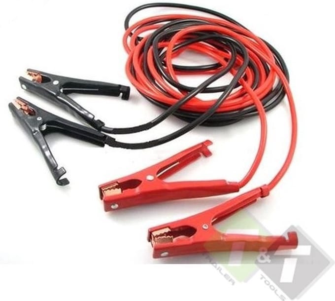 Startkabels, accukabel 25mm² dikke kabel, 6 meter, 900A