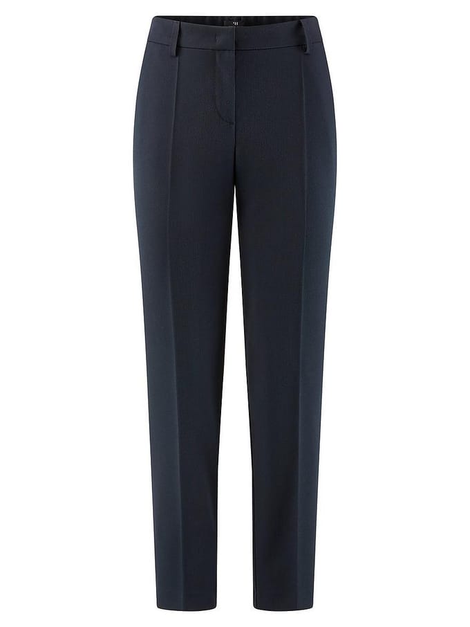 7/8-broek Slim Fit Van Peter Hahn blauw