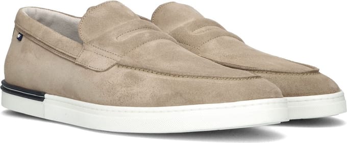 Floris Van Bommel Sfm-40025 Loafers - Instappers - Heren - Taupe - Maat 41⅓