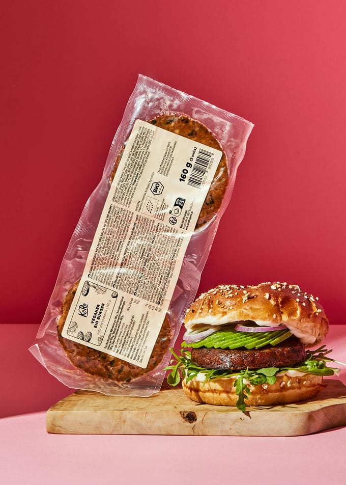 Bio vegan tofu-wakameburger 160 g