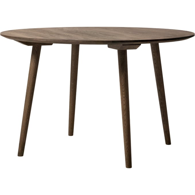 &Tradition In Between Tafel rond SK3 & SK4 - eiken, gerookt - Ø120 cm