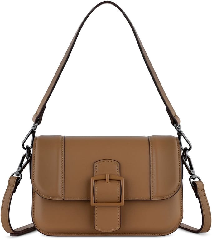 bugatti Schoudertas Zita Shoulder Bag Cognac Lichtbruin