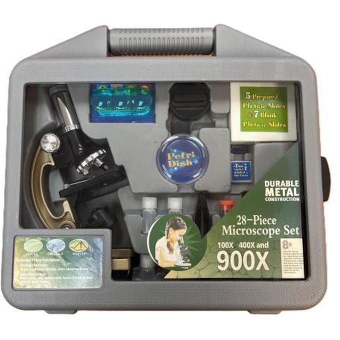 Microscope Set in draagkoffer 50-delig Wetenschap en technologie