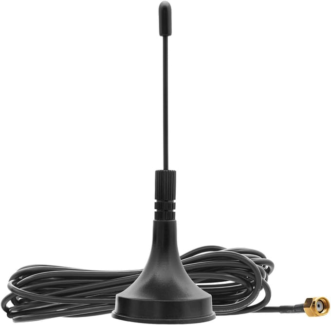 Zamel ANT-01/WI-FI Externe Wi-Fi-antenne met magnetische bevestiging