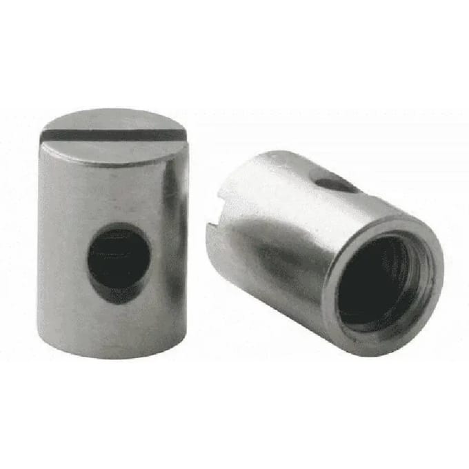 Elvedes Kabelklembout M5 X 7 Mm Messing Zilver 50 Stuks