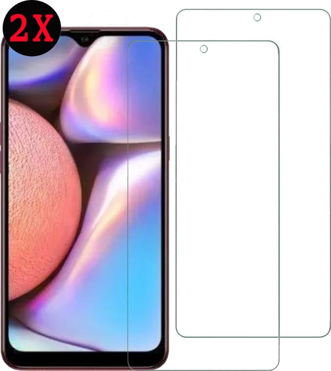 Samsung A10S Screenprotector - Tempered Glass Screen Protector Samsung Galaxy A10S Screen Protector Glas - 2 stuks