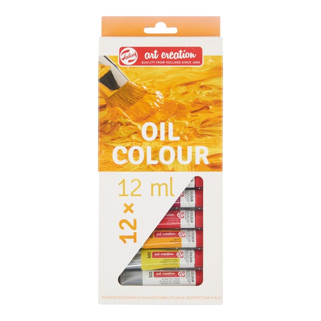 ARTCREATION EXPRESSION Set Olieverf 12x12 ml schoon