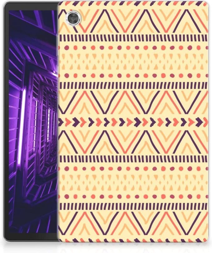 Lenovo Tab M10 Plus Hippe Hoes Aztec Yellow