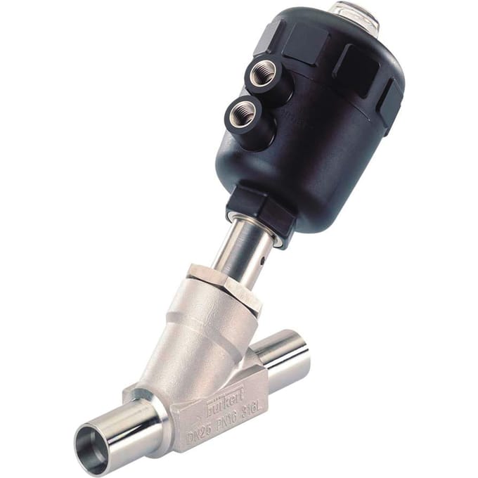 Laseind DN 40 NC Pneumatische 2-Weg Vrijstroomafsluiter RVS- 2000 - 300058