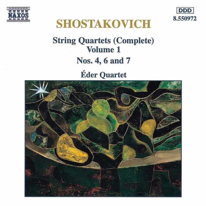 Eder Quartet - Shostakovitch: String Quartets 1 (CD)