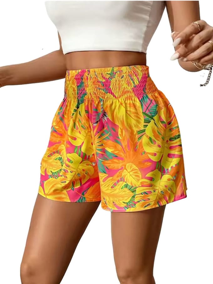 Korte zomerse short vrouwen - Hoge taille - broek