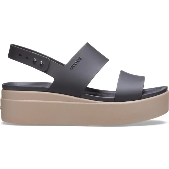 Crocs  Platte sandalen CROCS BROOKLYN LOW WEDGE W