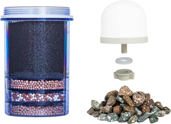 Aqualine 5 complete set filters met stenen - pH-neutraal