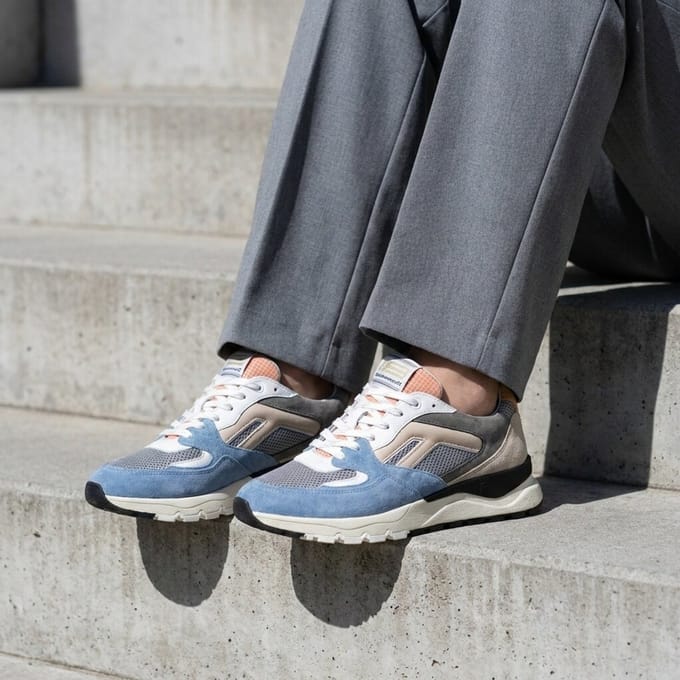Floris van Bommel Floris van Bommel De Treener 01.02 Sneakers grijs