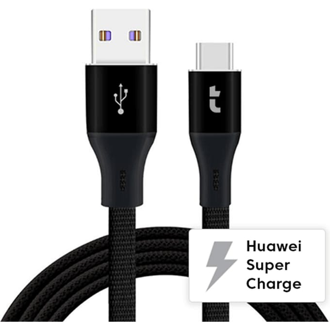 Huawei SuperCharge USB-C naar USB kabel (3A!) - 1 meter