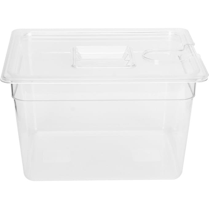 11.71L Vacuümcontainer met deksel voor Vacuümcirculator Culinaire Precisie Koker white