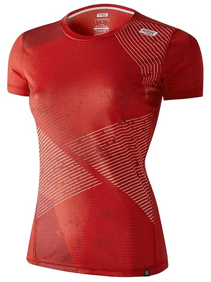 42k Running Elements Recycled T-shirt Met Korte Mouwen Rood S Vrouw