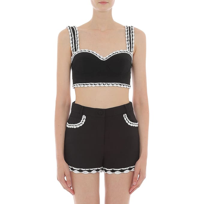 Moschino Top Black Taglia: 42 | Canottiere Outlet | Donna | Nero