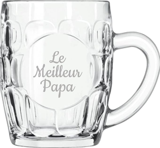 Bierpul gegraveerd - 55cl - Le Meilleur Papa